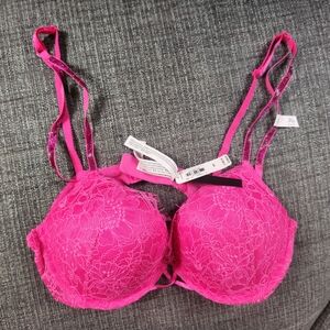 Victoria's Secret Pink Lace Bra Full Coverage